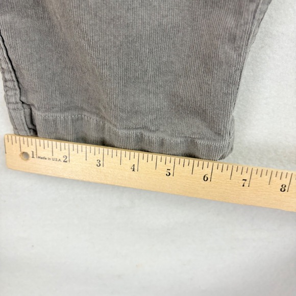 Vuori Corduroy Optimist Pants Shitake Gray Elastic Waist Casual Comfort Mens L - Picture 12 of 13